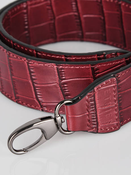 Schouderriem Arizona Leder Etrier Rood arizona EARI070M ander zicht 1